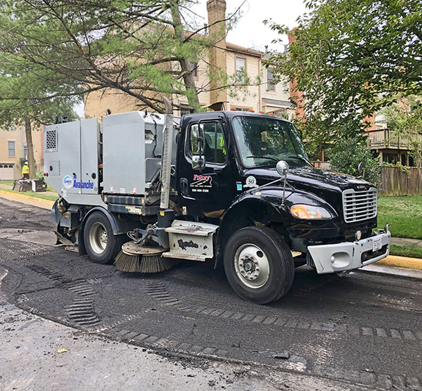 pavement sweeper