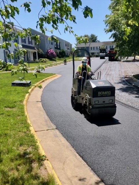 Parking lot asphalt paving in Centreville VA