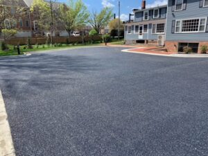 Parking lot rehab in Fairfax VA