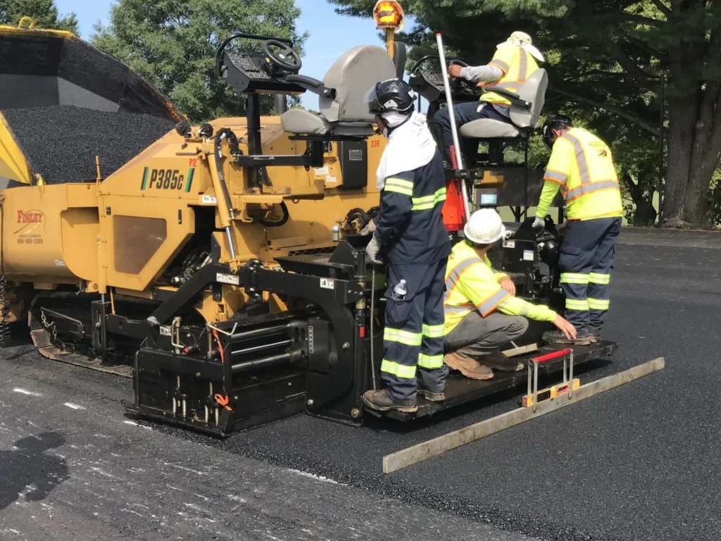 Asphalt Paving Workers