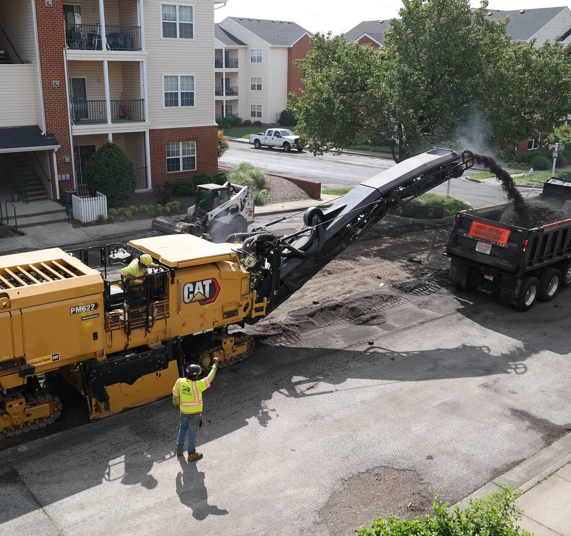 Milling Residential Neighborhood Street