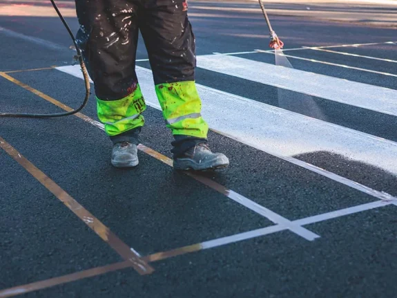 Pavement Marking Application
