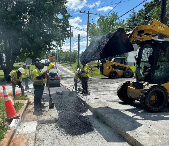 Pot Hole Repair Team